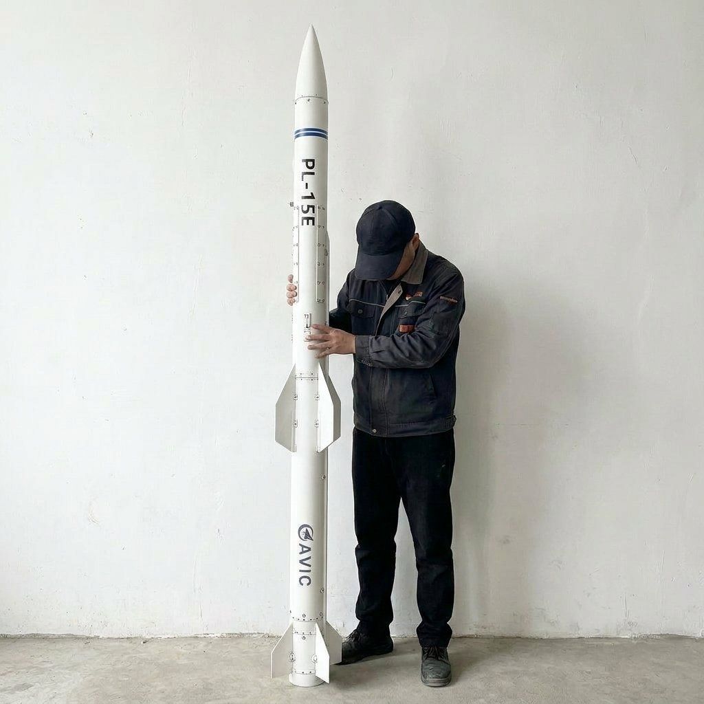 โมเดลขีปนาวุธ PL-15E ของจีน แบ - Science Exhibition Models บทวิจารณ์และราคา