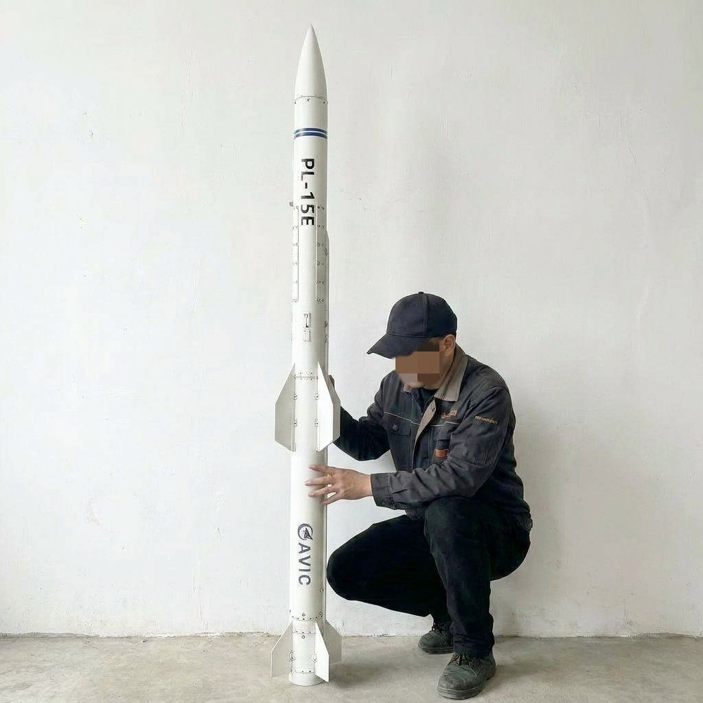 โมเดลขีปนาวุธ PL-15E ของจีน แบ - Science Exhibition Models บทวิจารณ์และราคา